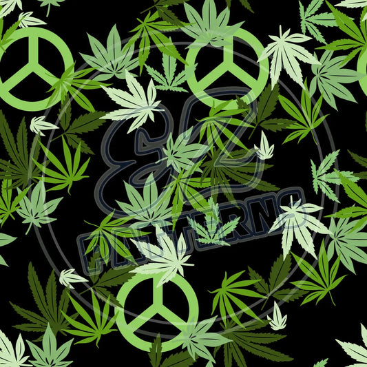 Peace Leaf 008 Printed Pattern Vinyl