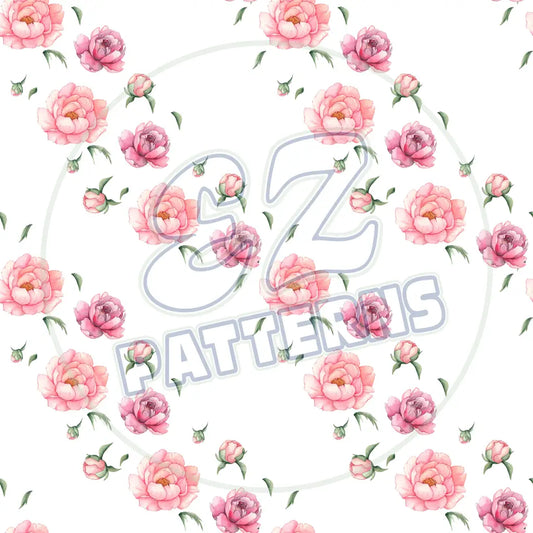 Peony Pink 003 Printed Pattern Vinyl