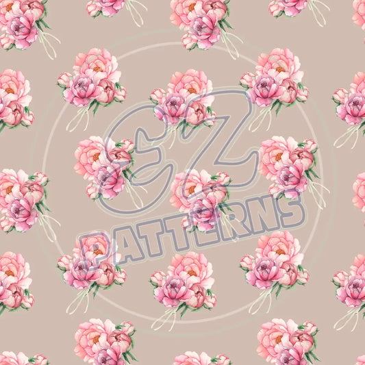 Peony Pink 005 Printed Pattern Vinyl