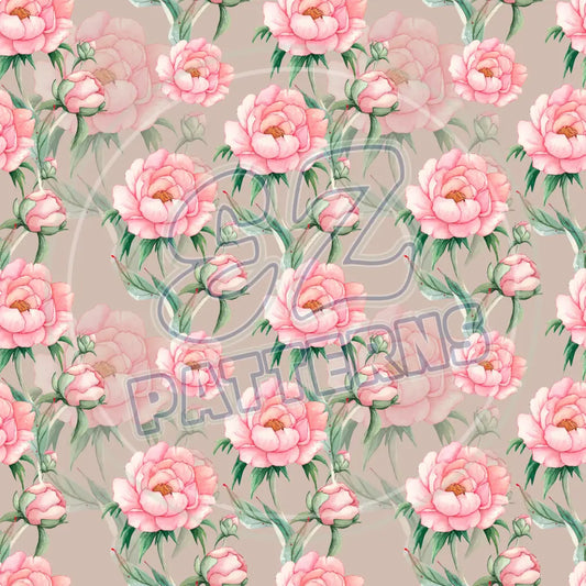 Peony Pink 006 Printed Pattern Vinyl