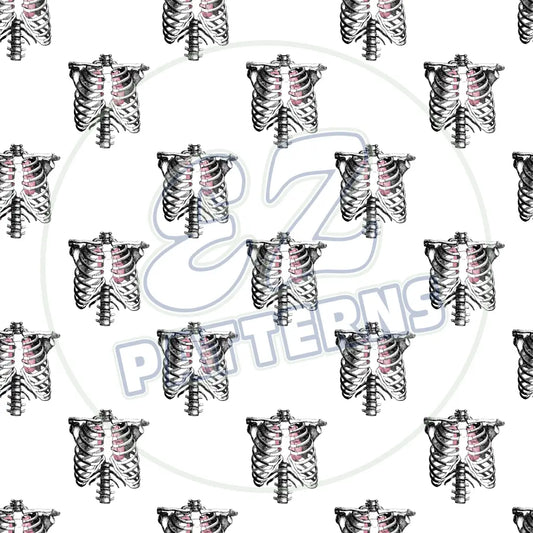 Pink Black Goth 012 Printed Pattern Vinyl