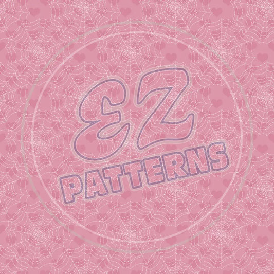 Pink Black Goth 014 Printed Pattern Vinyl