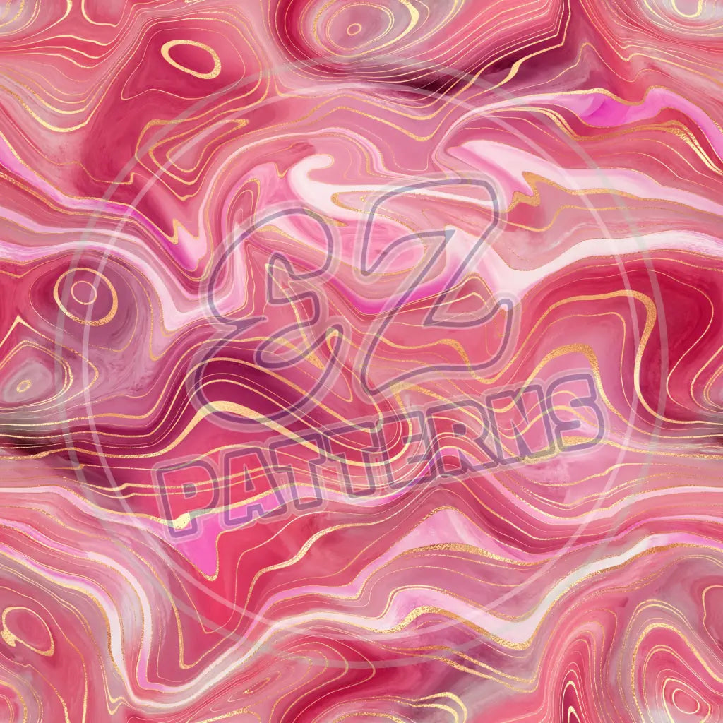 Pink Strata 004 Printed Pattern Vinyl