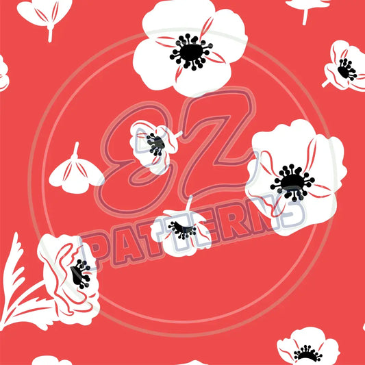 Poppy Garden 003 Printed Pattern Vinyl