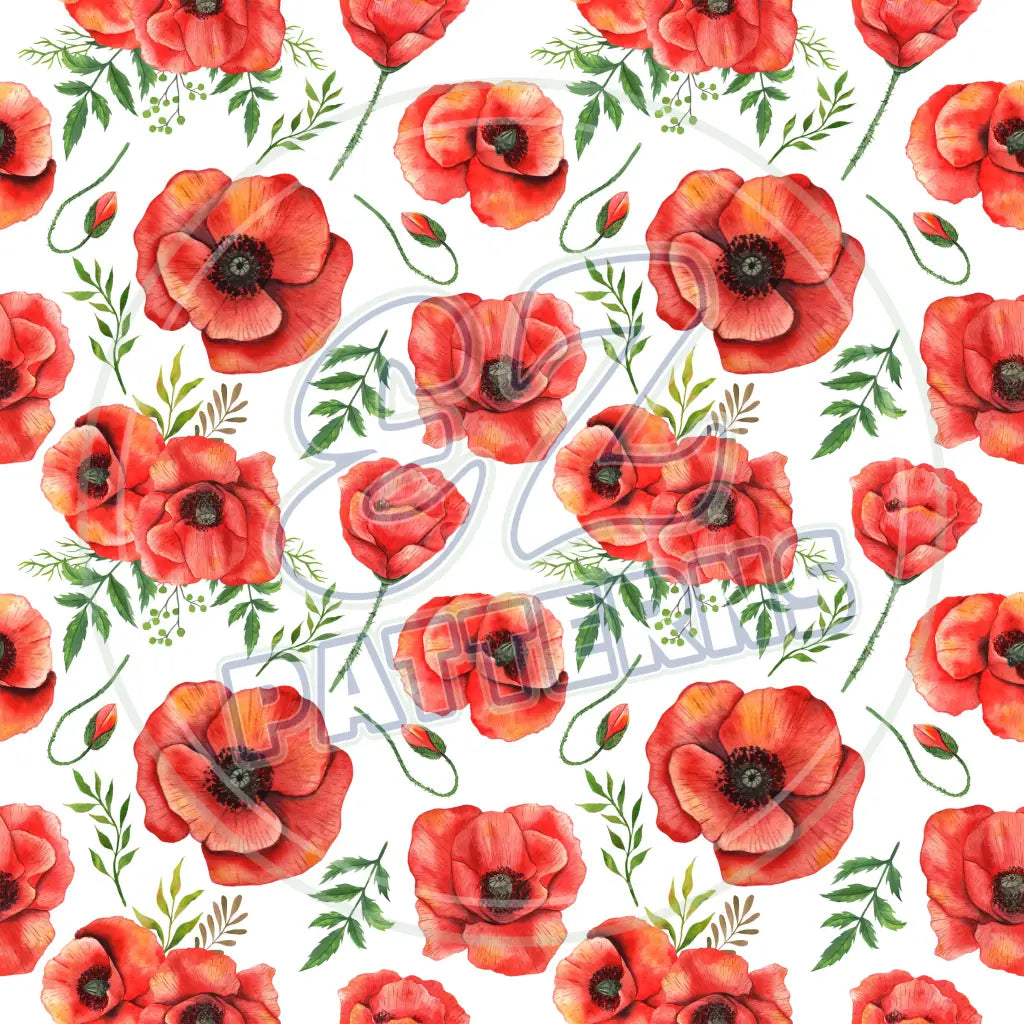 Poppy Meadows 005 Printed Pattern Vinyl