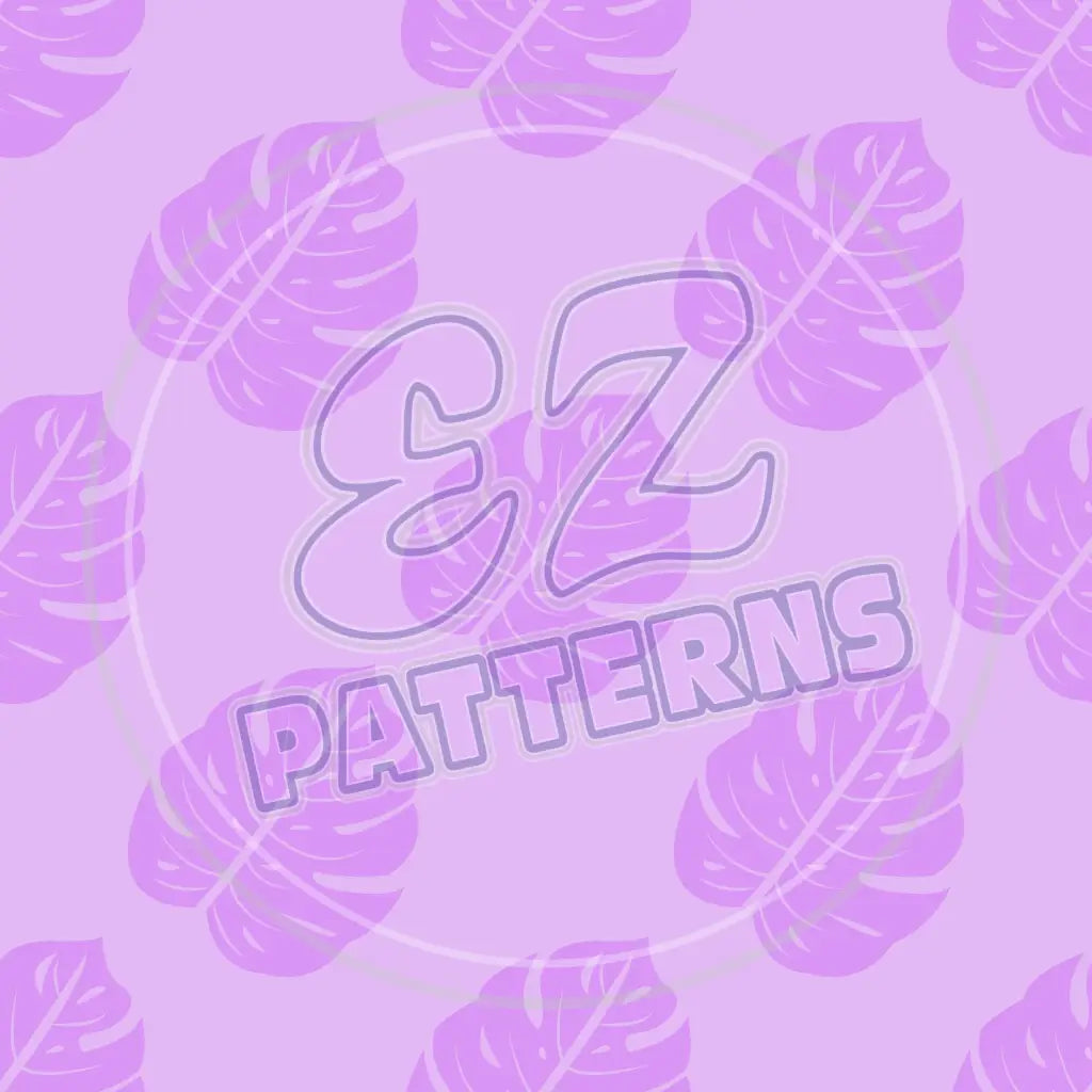 Purple Tropics 009 Printed Pattern Vinyl