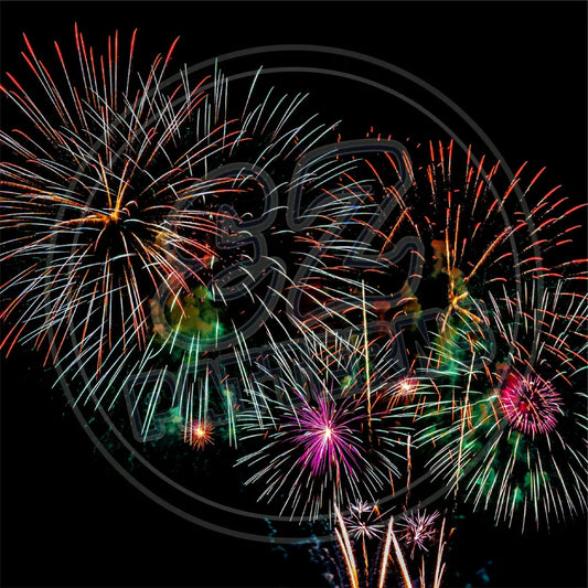 Real Fireworks 015 Printed Pattern Vinyl