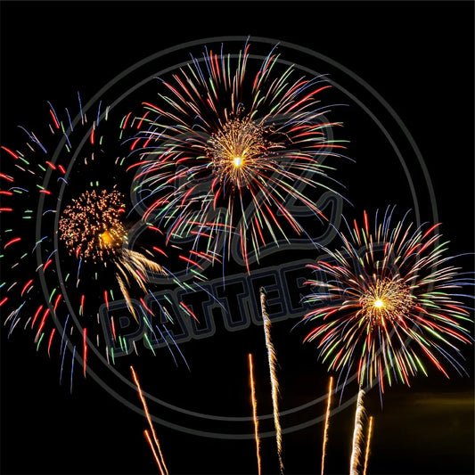 Real Fireworks 016 Printed Pattern Vinyl