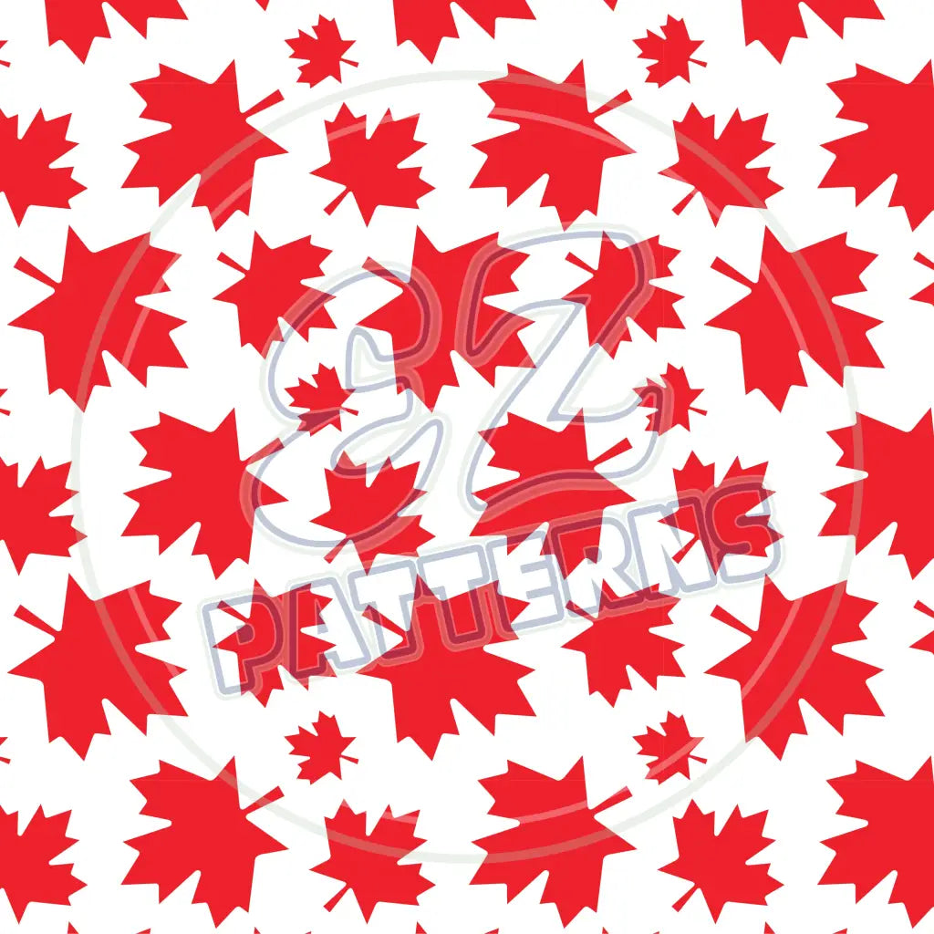 Cartoon Canada 006 Printed Pattern Vinyl