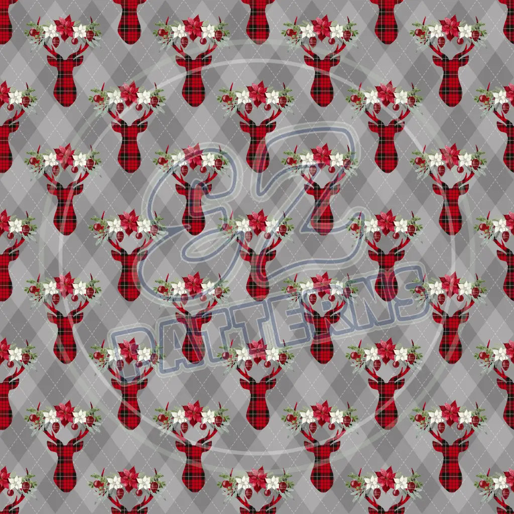 Rustic Red 008 Printed Pattern Vinyl