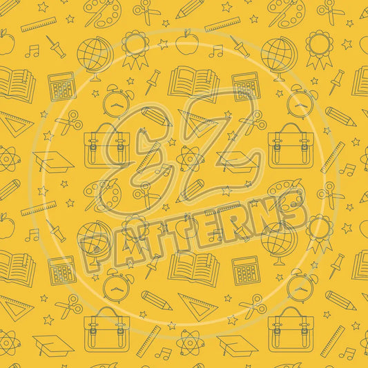 School Days 005 Printed Pattern Vinyl