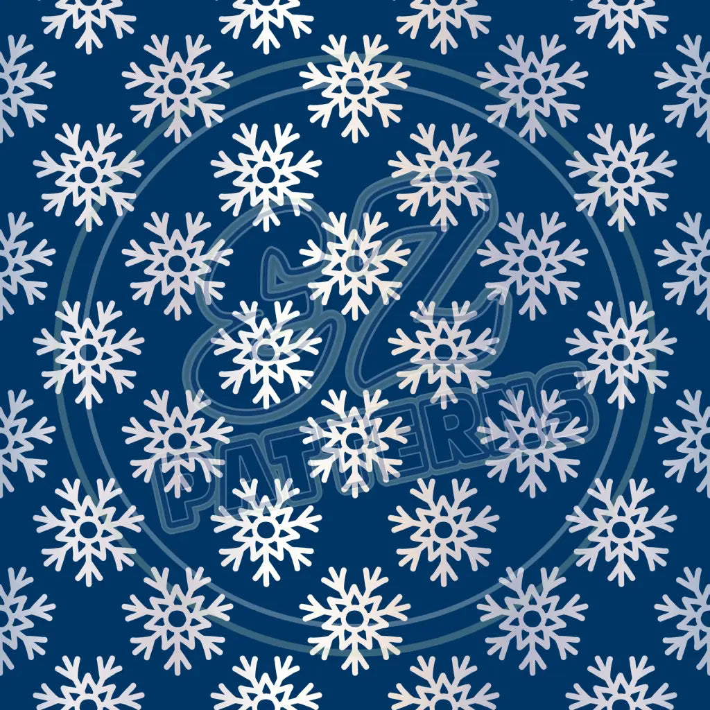 Snowflake Shimmer 010 Printed Pattern Vinyl