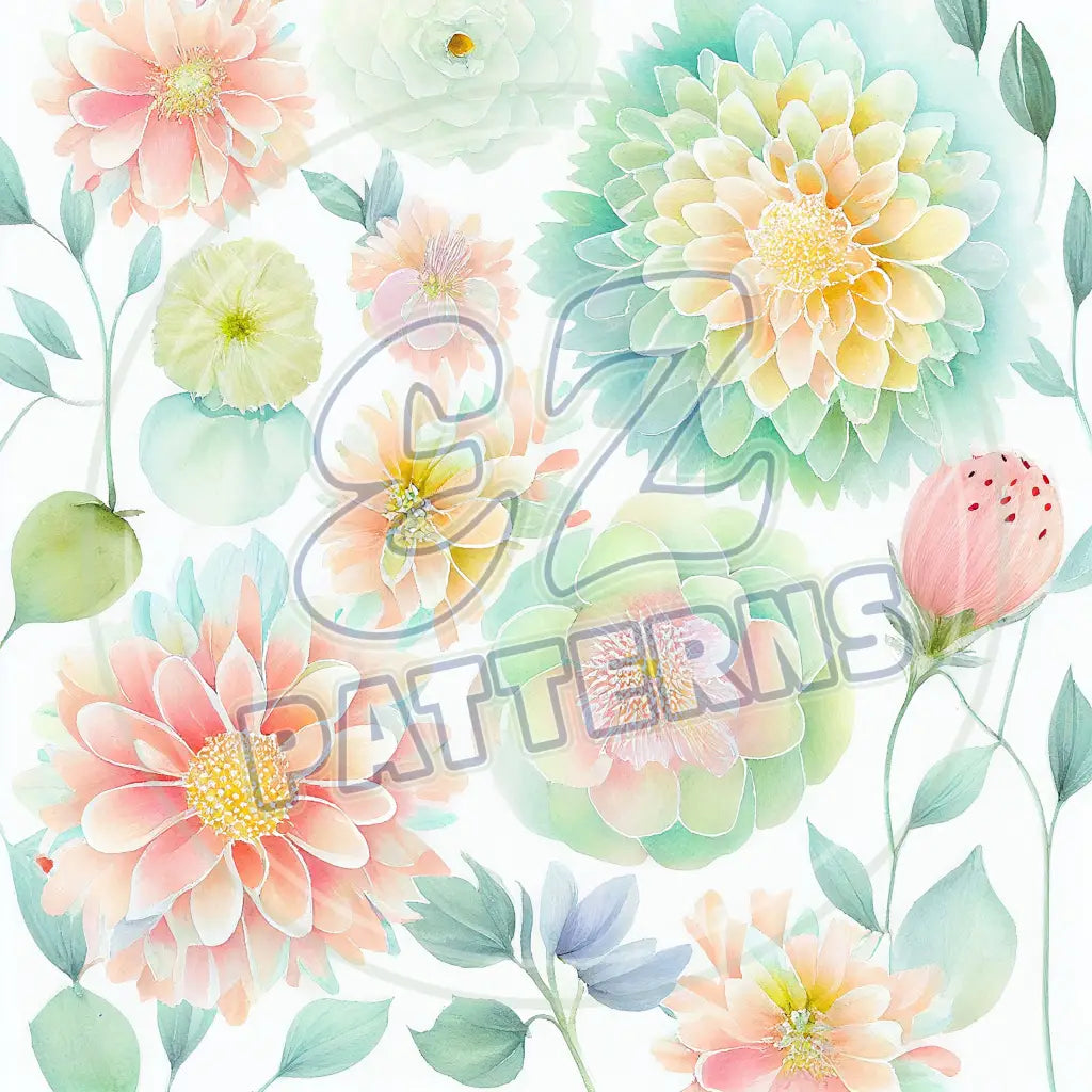 Spring Blossom 013 Printed Pattern Vinyl