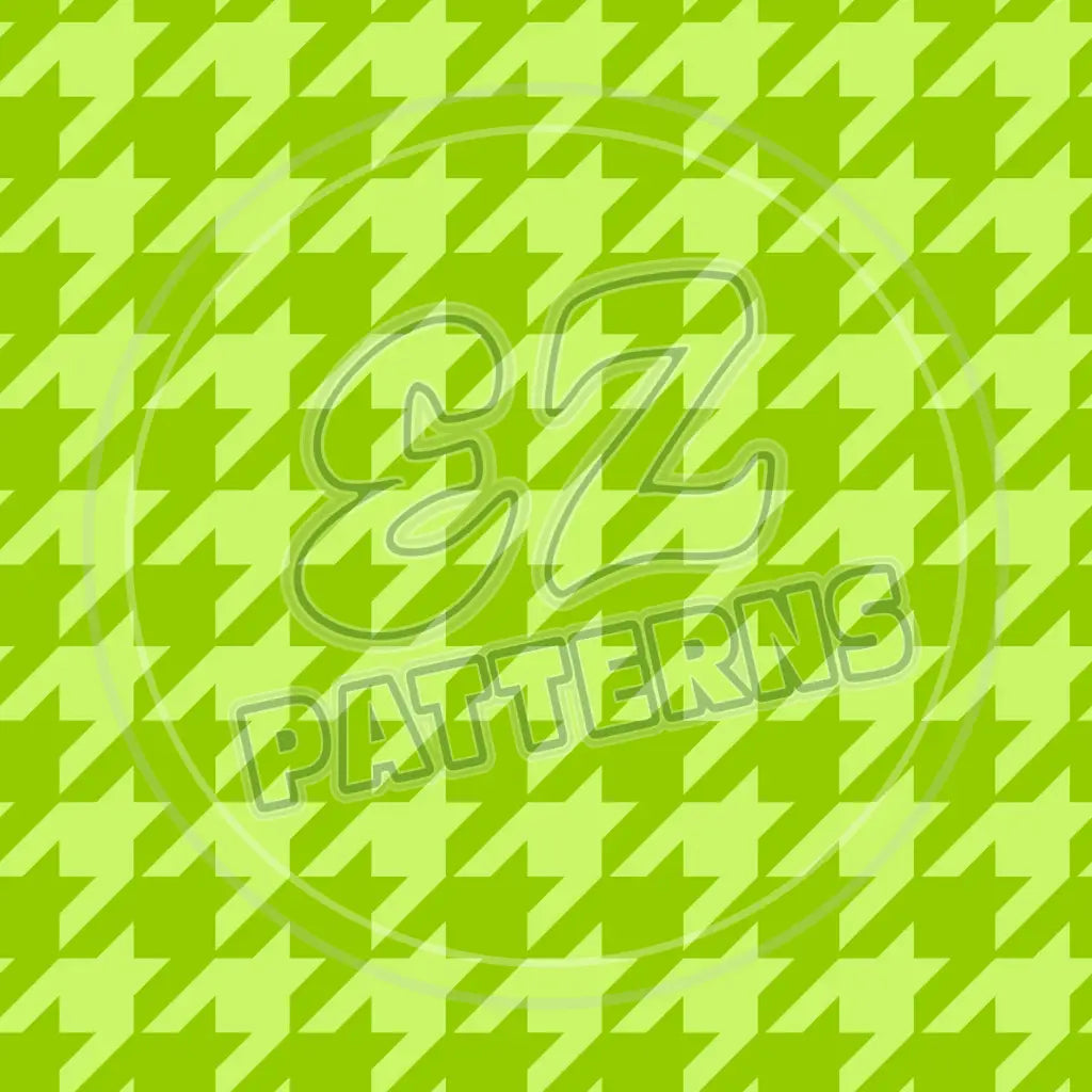 St. Pattys Plaid 012 Printed Pattern Vinyl