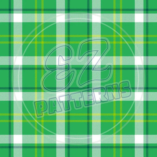 St. Pattys Plaid 015 Printed Pattern Vinyl