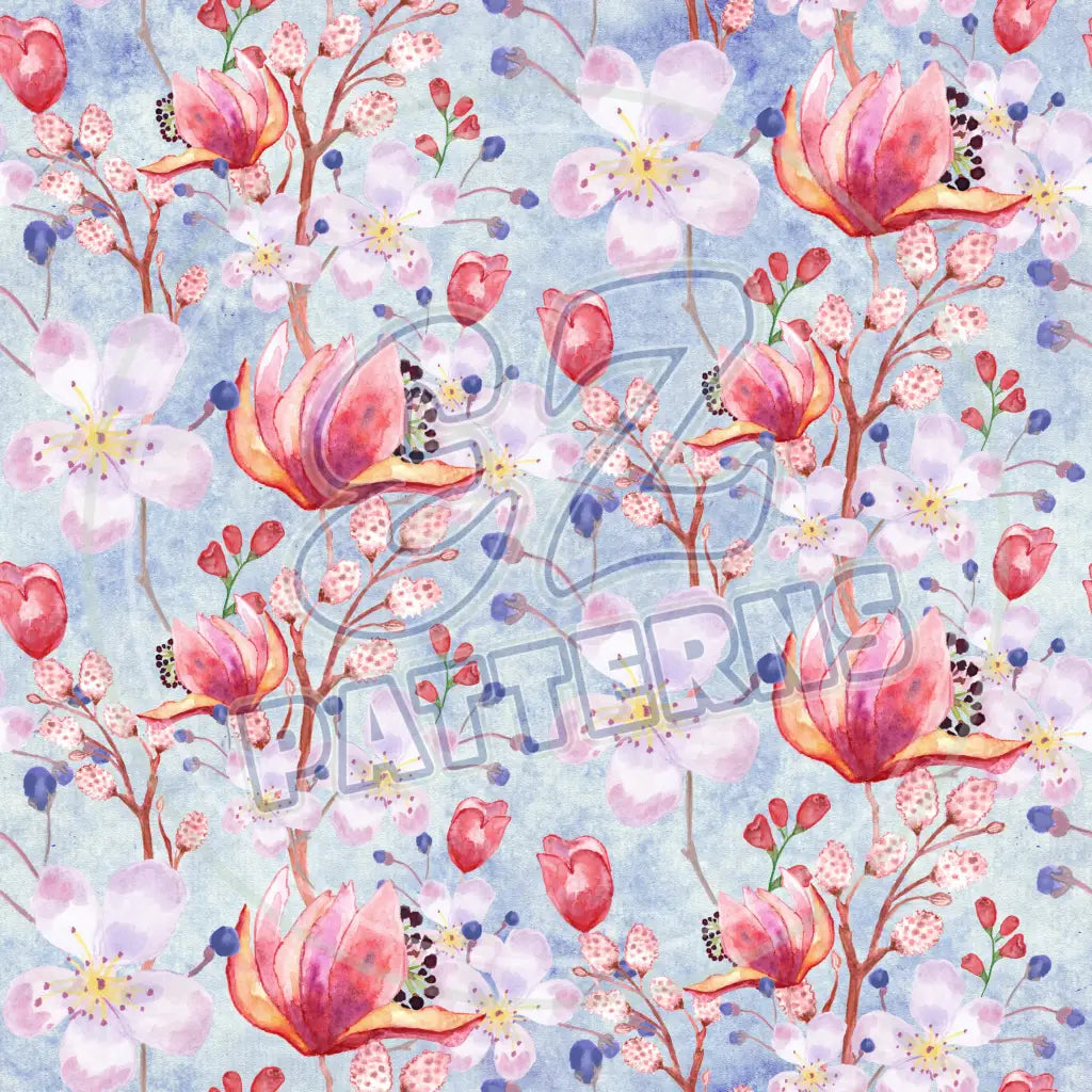 Summer Garden 006 Printed Pattern Vinyl