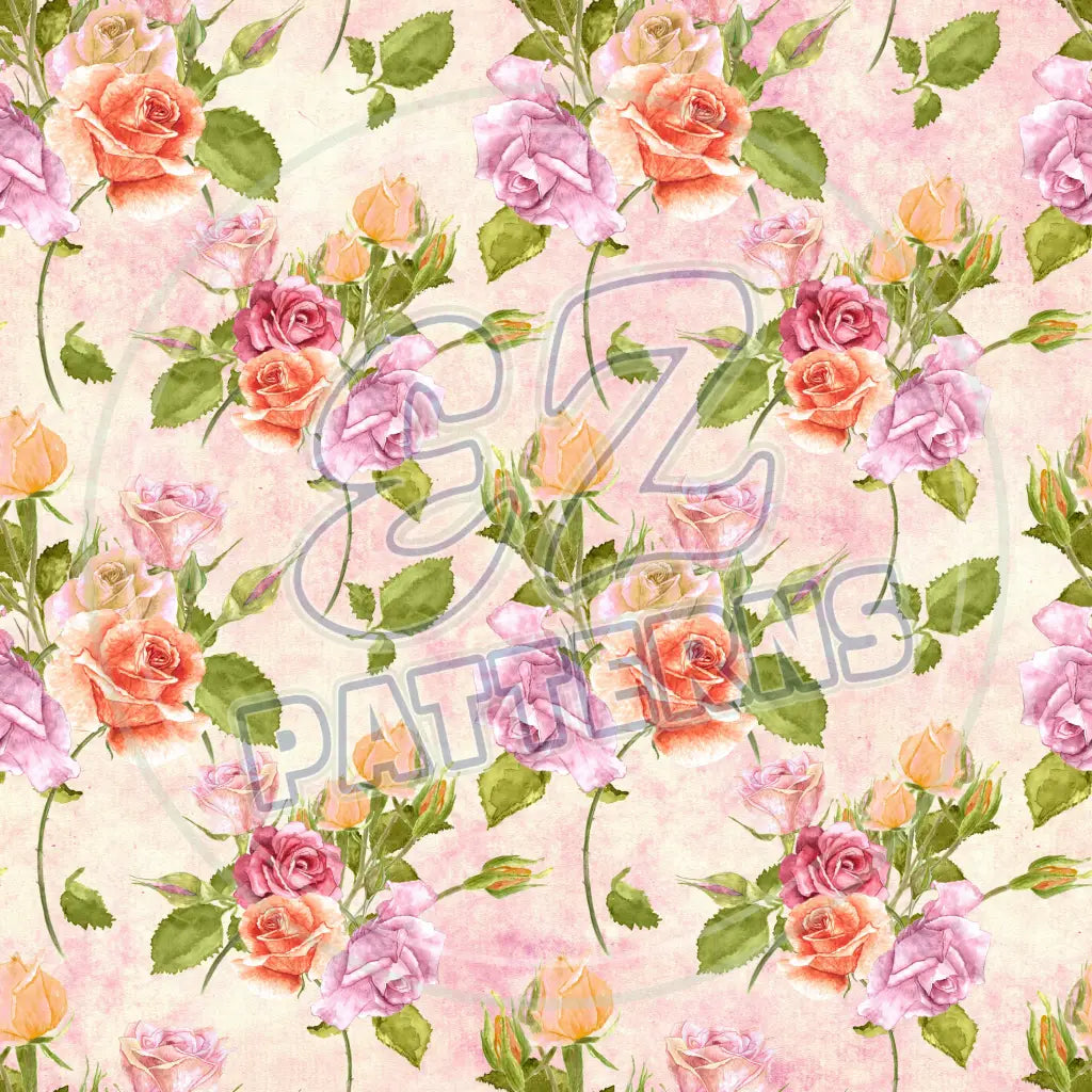 Summer Garden 009 Printed Pattern Vinyl