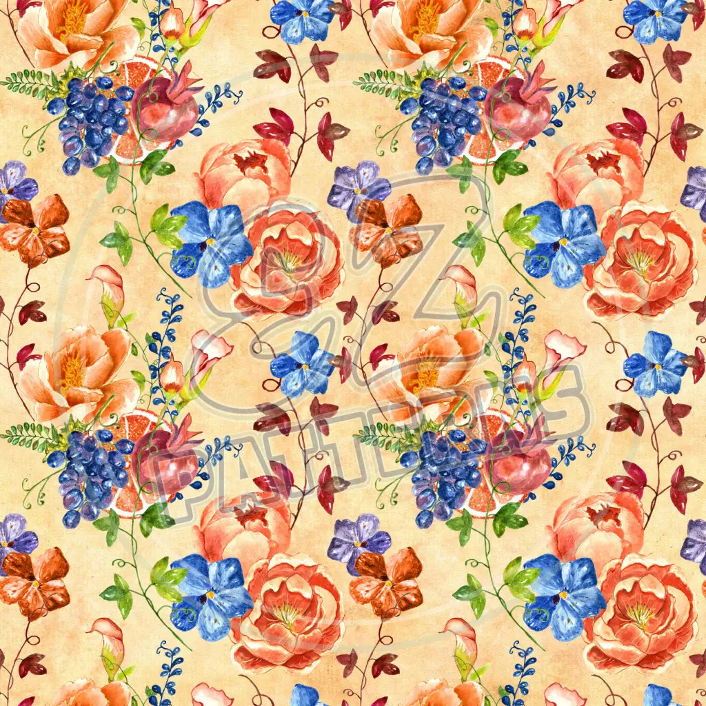 Summer Garden 012 Printed Pattern Vinyl