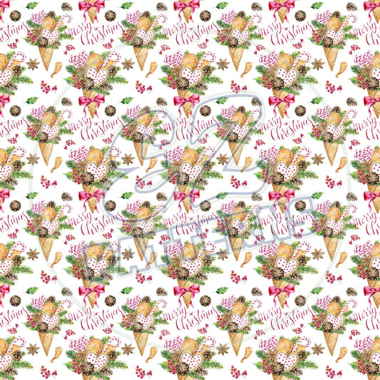 Christmas Sweets 005 Printed Pattern Vinyl