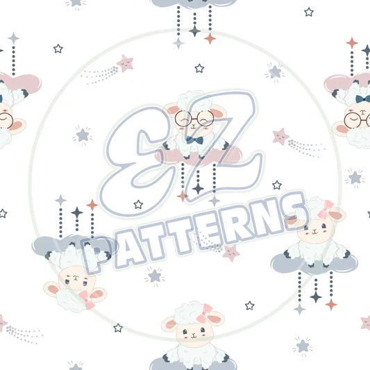 Sweet Sheep 003 Printed Pattern Vinyl