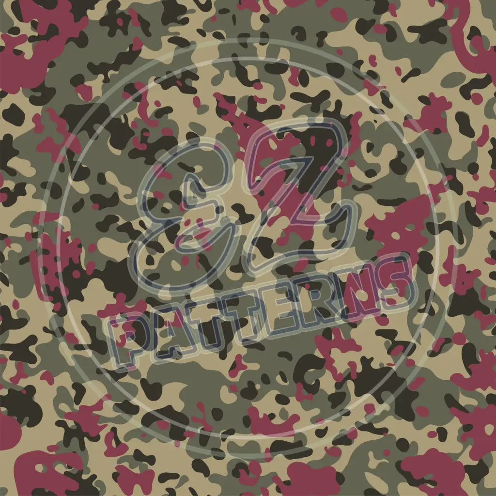 Usa Camo 005 Printed Pattern Vinyl