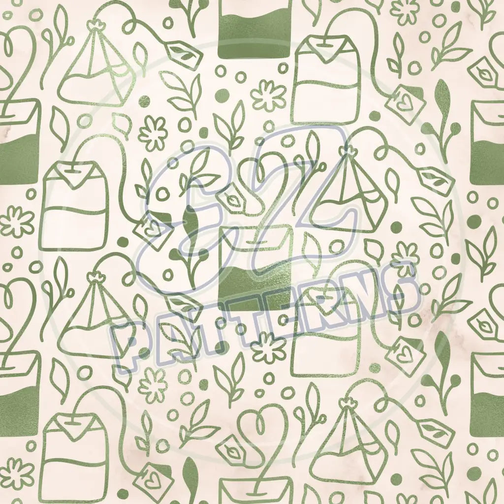 Tea Time 014 Printed Pattern Vinyl