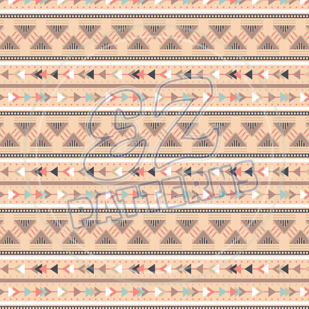 Tribal Blush 005 Printed Pattern Vinyl