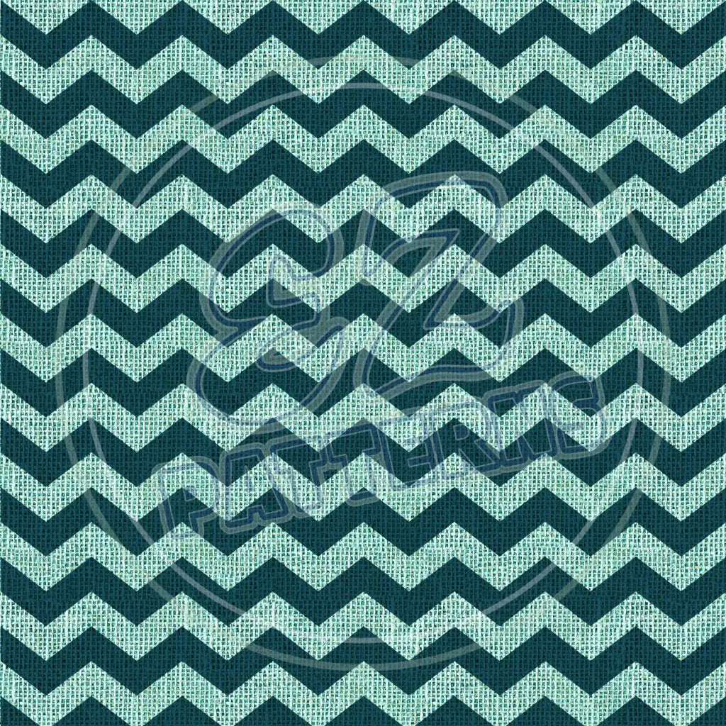 Turquoise Burlap 003 Printed Pattern Vinyl