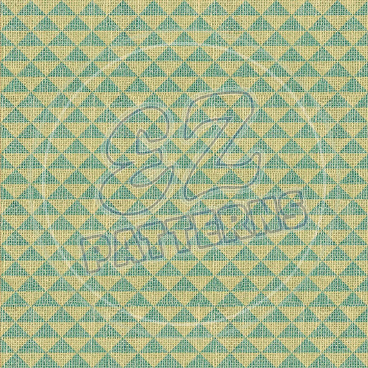 Turquoise Burlap 005 Printed Pattern Vinyl