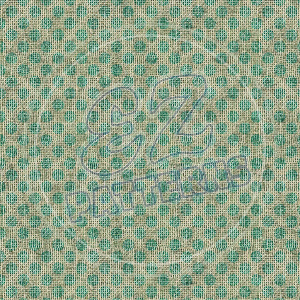 Turquoise Burlap 008 Printed Pattern Vinyl