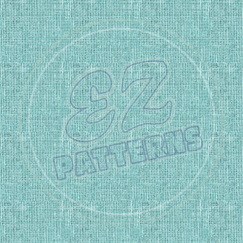 Turquoise Burlap 010 Printed Pattern Vinyl