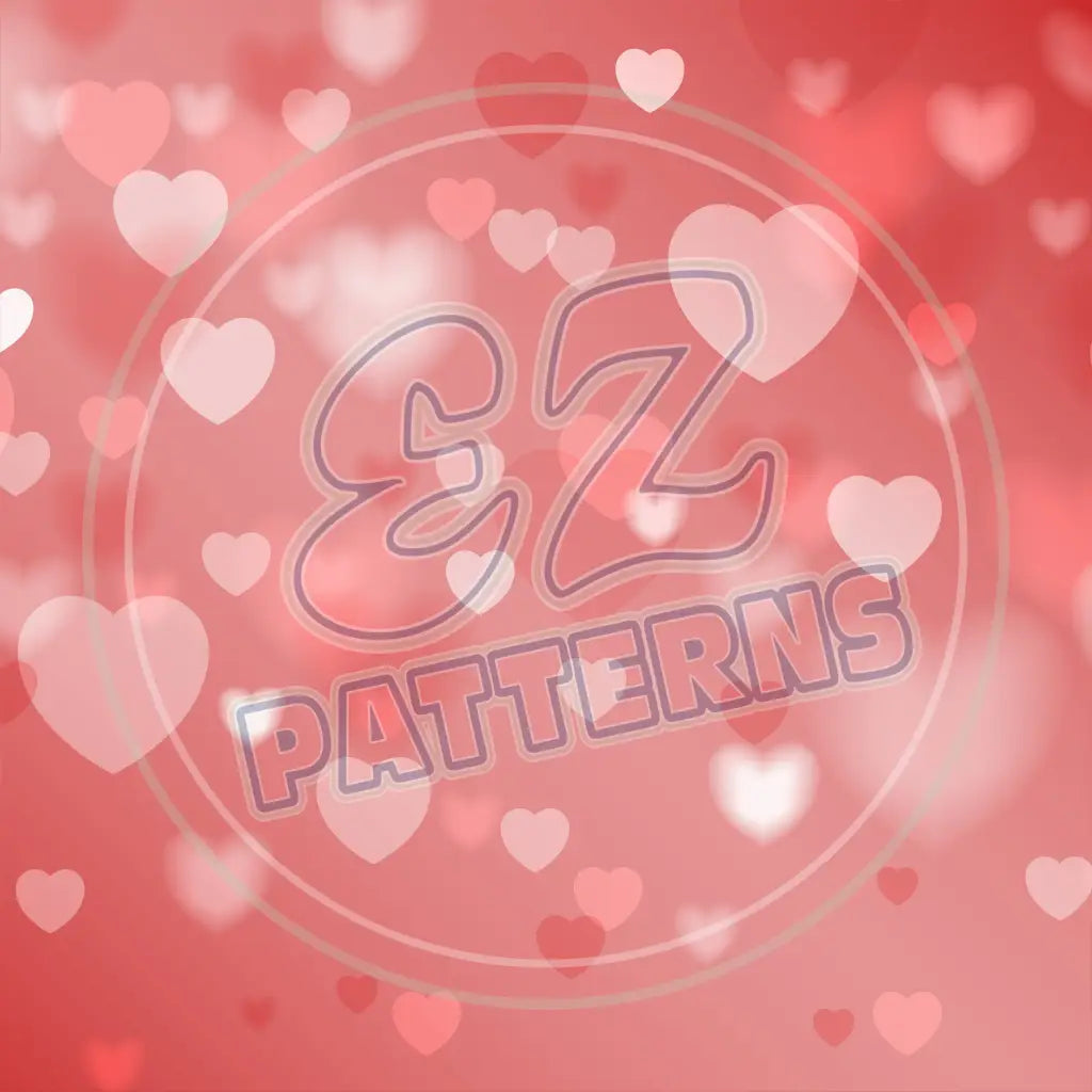 Valentine Bokeh 006 Printed Pattern Vinyl