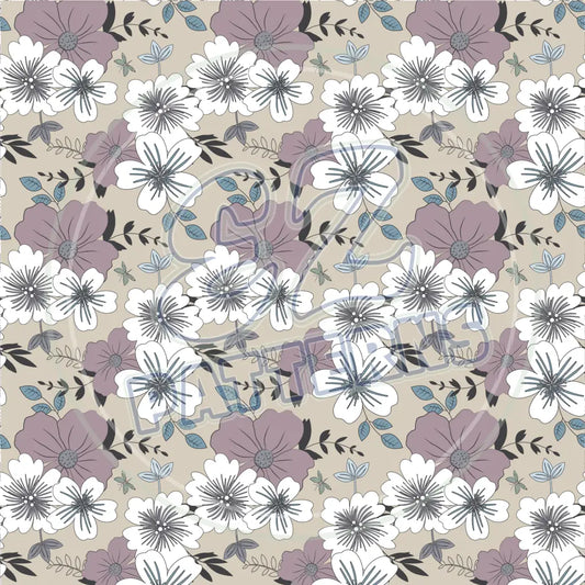 Vintage Bloom 008 Printed Pattern Vinyl