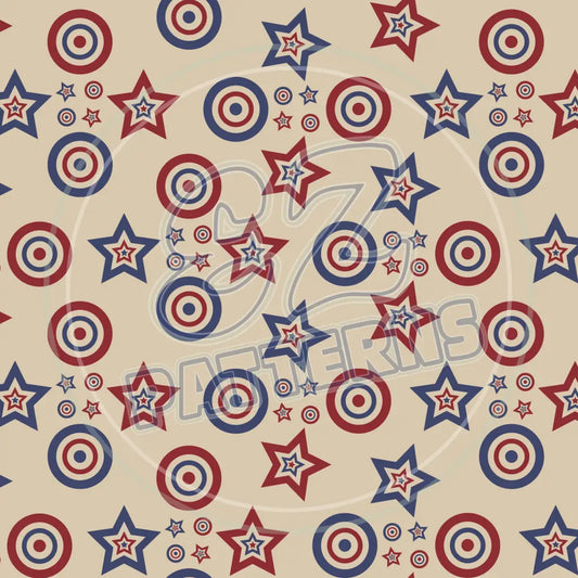 Vintage Usa 003 Printed Pattern Vinyl