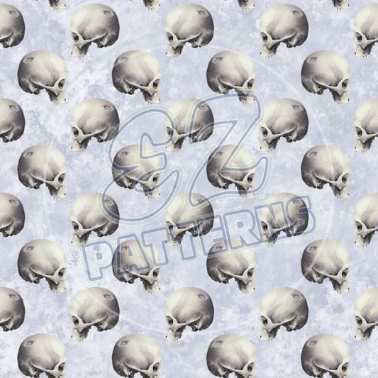 Wicked Skulls 012 Printed Pattern Vinyl