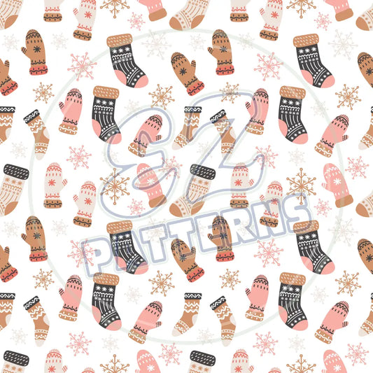 Winter Friends 002 Printed Pattern Vinyl