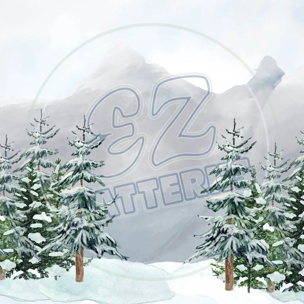 Winter Wonderland 002 Printed Pattern Vinyl