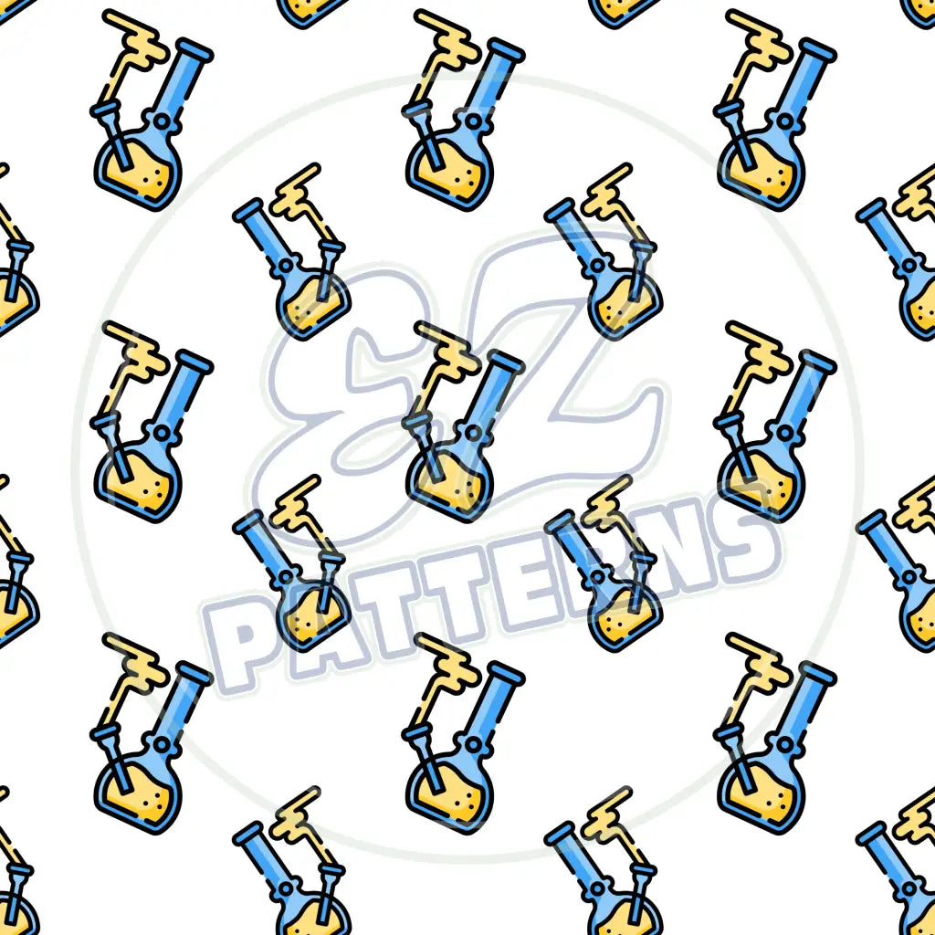 Bong Sesh 005 Printed Pattern Vinyl