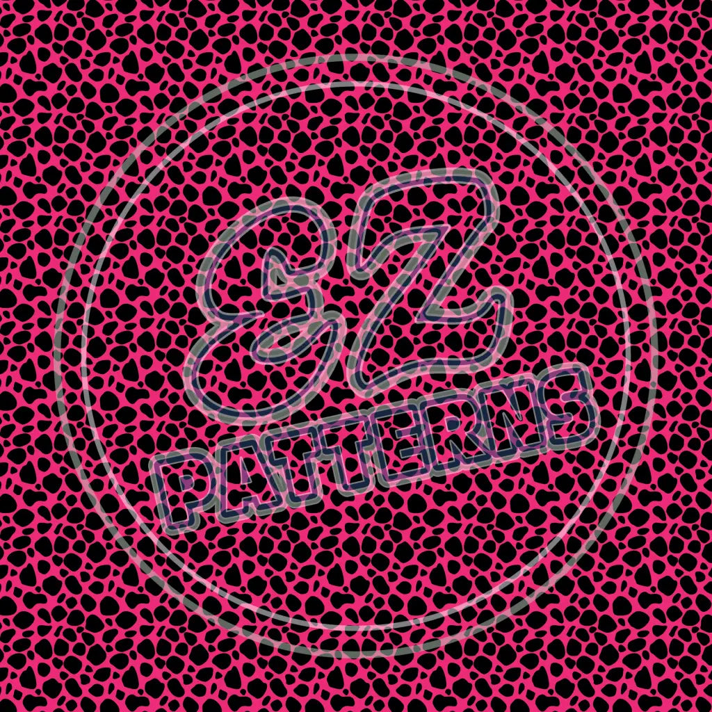 Pink Safari 005 Printed Pattern Vinyl